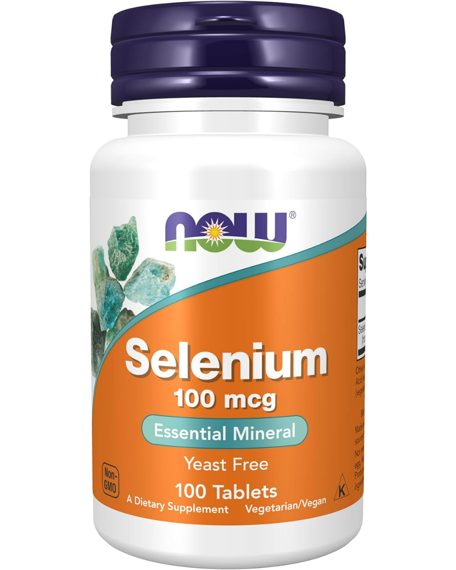 NOW FOODS Selenium 100 mcg