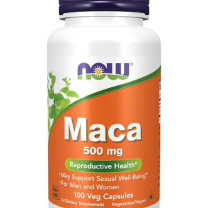 NOW FOODS Maca Supplements 500 mg - For Men and Women