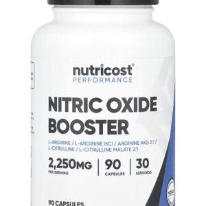 NUTRICOST Performance Nitric Oxide Booster - 90 Capsules