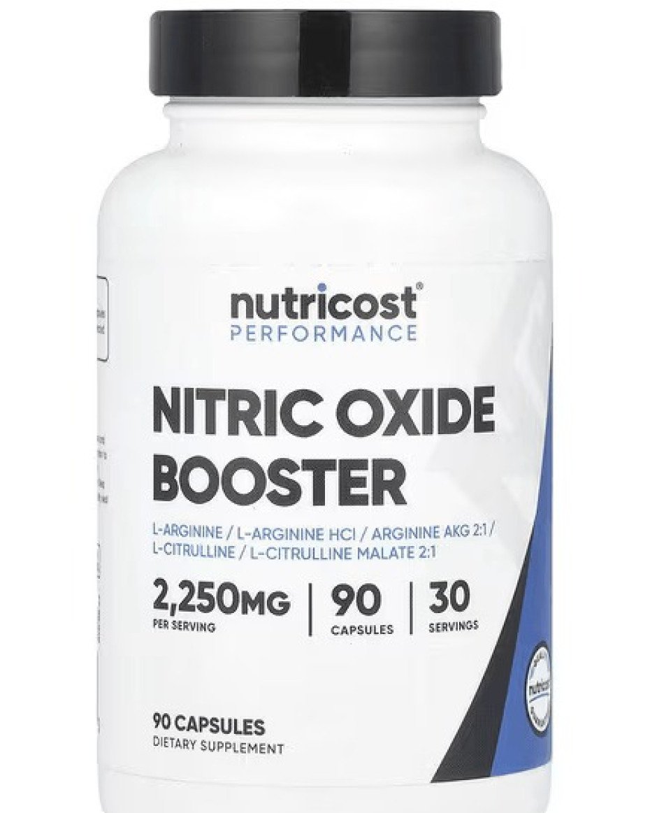 NUTRICOST Performance Nitric Oxide Booster - 90 Capsules