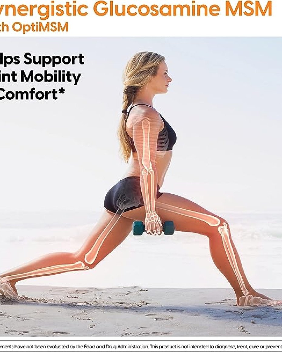 DOCTOR'S BEST Synergistic Glucosamine MSM Formula - Image 3
