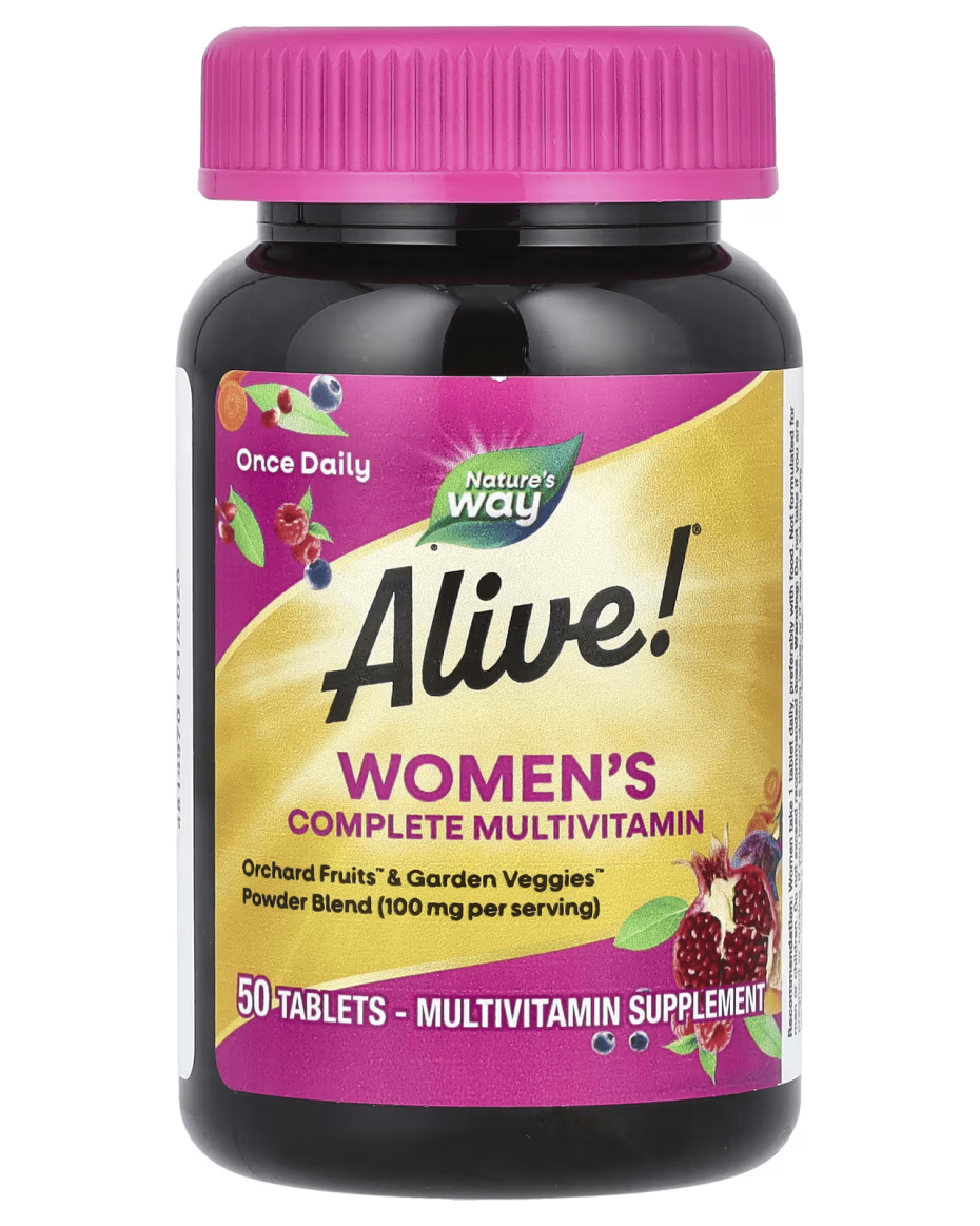 NATURE'S WAY ALIVE! Women’s Complete Multivitamin - 50 Tablets - Image 3